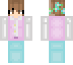 pastel short hair girl