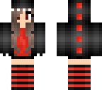 red dino girl