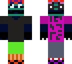 two-face one-face