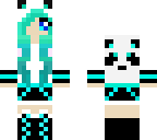 blue panda