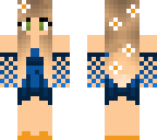 blue summer dress