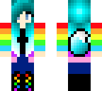 cute rainbow fox gurl