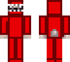 dino pug red
