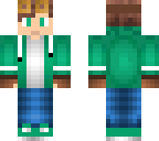 green jumper with goggles