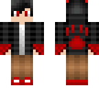 my skin oc when hes turning demon wolf