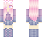 pastel pink hair