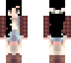 plaid girl