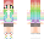 rainbow girl