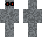 stone with a glasses