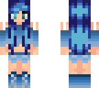 summer ocean girl