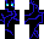 the dark in blue
