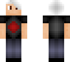 white haired boy