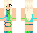 zoey green and blue
