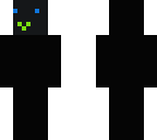 black with a face