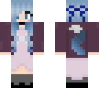 blue hair