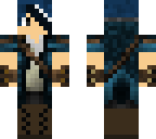 blue haired guy
