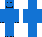 blue man