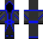 blue robe no eyes