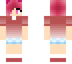 girl with pink hair