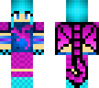 pink dragon girl