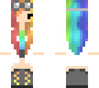 rainbow lab girl