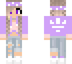 violet purple bandana adidas girl