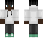 white hoodie boy