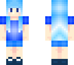 blue girl
