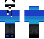 blue panda