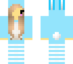 chibi blue bunny