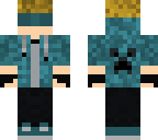 cool guy with creeper hoodie and visor