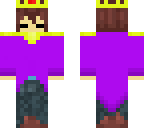 frisk in asgore outfit