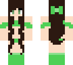 green bikini