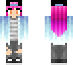 not emo pink girl