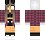 plaid girl