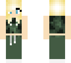 sporty camo girl