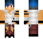 vamipe with blue hair