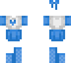 blue chibi skies - outfit base