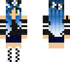 blue flower crown girl