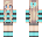 blue girl