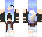 blue wolf girl