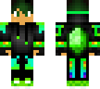 emerald kid green hair