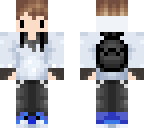 mercenary backpack chibi kid