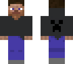 minecraft cool hoodie steve