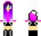 pink wolf girl