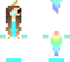 teal baby unicorn