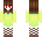 chara in a dress