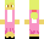 girl with skirt and suspenders