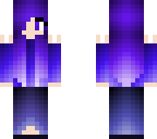 purple and blue outift