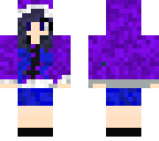 purple hood girl